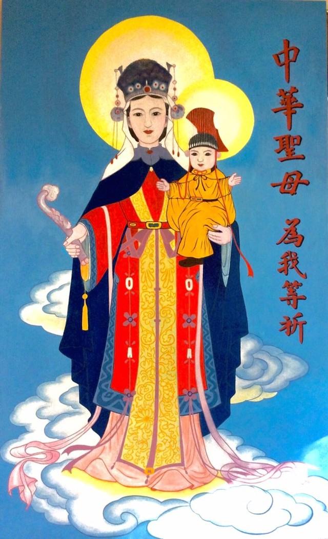 教堂圣像画 – 墨尔本天主教中华圣母堂